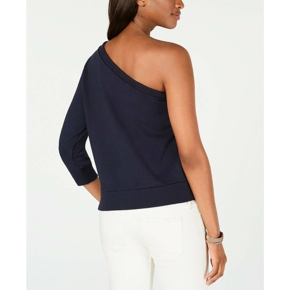 Tommy Hilfiger One-Shoulder Sweatshirt Size XL - Picture 2 of 8